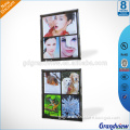 Energy saving led light wall mount panel for poster display